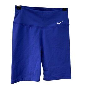 Nike One Women's Mid-Rise 7" Lapis Bike Training Shorts (DD0243-430) Purple XS